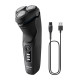 Самобръсначка Philips Shaver Series 3000 S3244/12, 5D глави, 60 мин, Черна