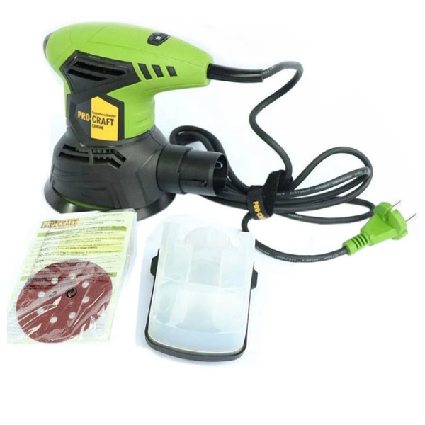 Ексцентричен шлайф PROCRAFT EX950E, 240W, 125mm