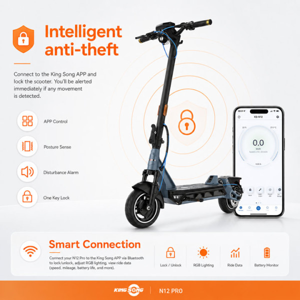 Електрически скутер Kingsong N12 Pro
