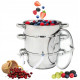 Соковарка TOPFANN GS-01201-26JS-1, 8л, 26 см, Индукция, Инокс