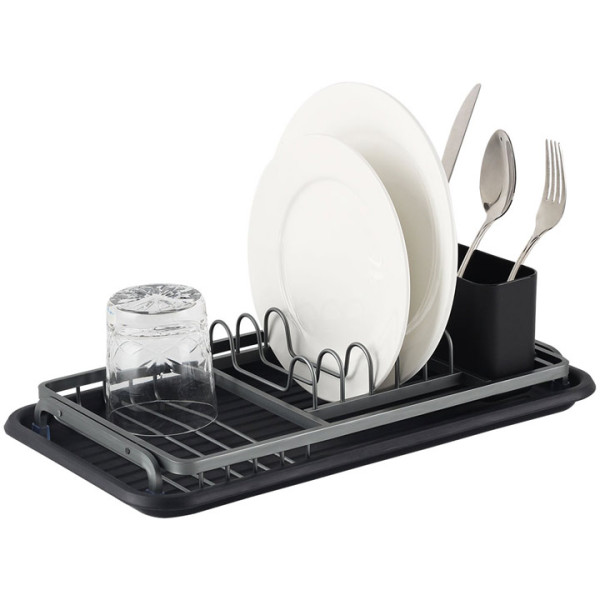 Сушилник за съдове Luigi Ferrero  FR-3821A 42x23x12cm, черен