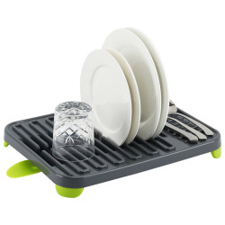 Сушилник за съдове Luigi Ferrero FR-3830P 38x30x4.5cm,сив