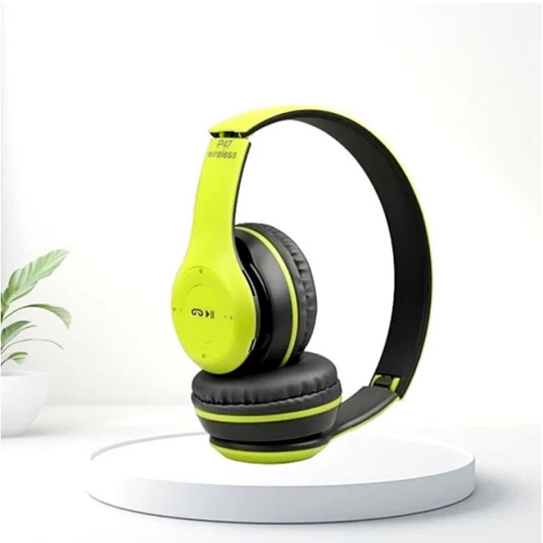 Слушалки P47 Bluetooth зелени