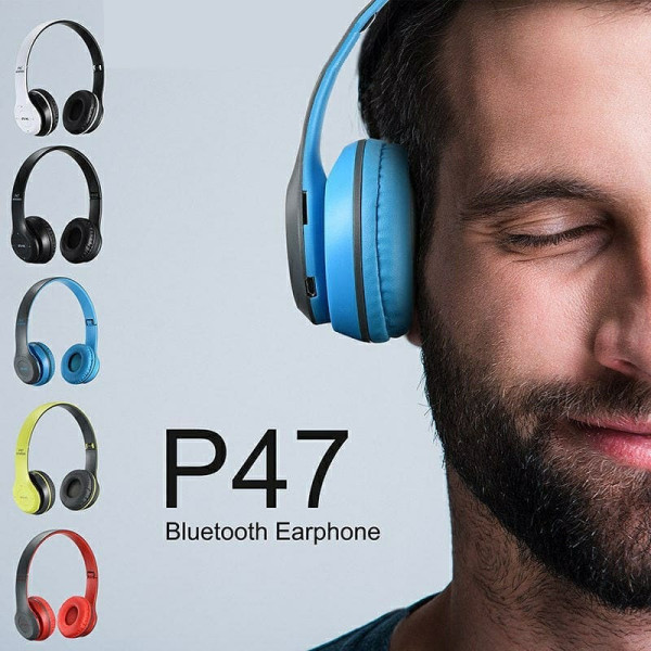 Слушалки P47 Bluetooth зелени