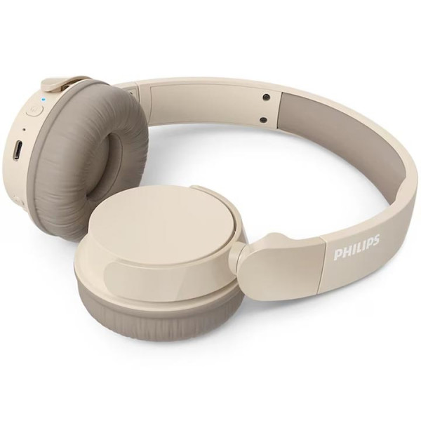 Слушалки с наушници PHILIPS TAH3209BG бежави