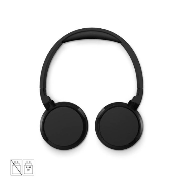 Безжични слушалки  PHILIPS TAH4209BK/00, Bluetooth, 32мм, черен