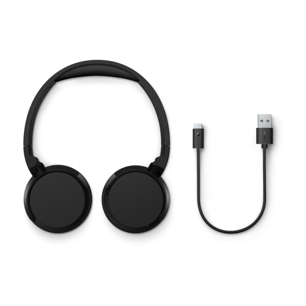 Безжични слушалки  PHILIPS TAH4209BK/00, Bluetooth, 32мм, черен