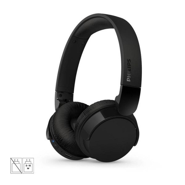 Безжични слушалки  PHILIPS TAH4209BK/00, Bluetooth, 32мм, черен