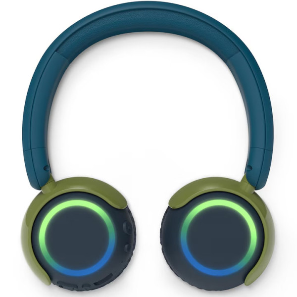 Детски безжични слушалки On-Ear  PHILIPS  TAK4200CT/00, Bluetooth, Тюркоаз