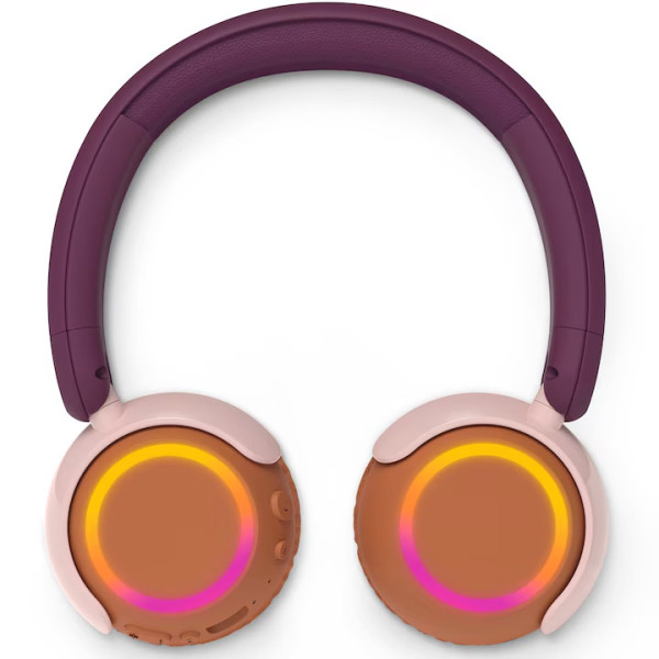 Детски слушалки On-Ear PHILIPS TAK4200MP/00 Bluetooth, Лилав