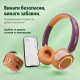 Детски слушалки On-Ear PHILIPS TAK4200MP/00 Bluetooth, Лилав