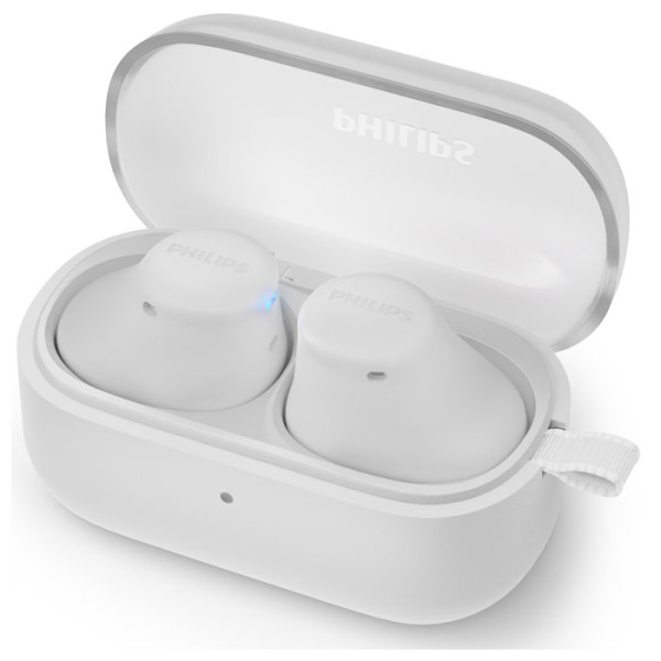 Безжични слушалки PHILIPS TAT2149WT тапи бели