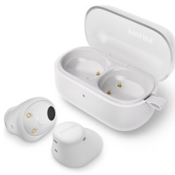 Безжични слушалки PHILIPS TAT2149WT тапи бели