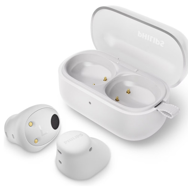 Безжични слушалки PHILIPS TAT2149WT тапи бели