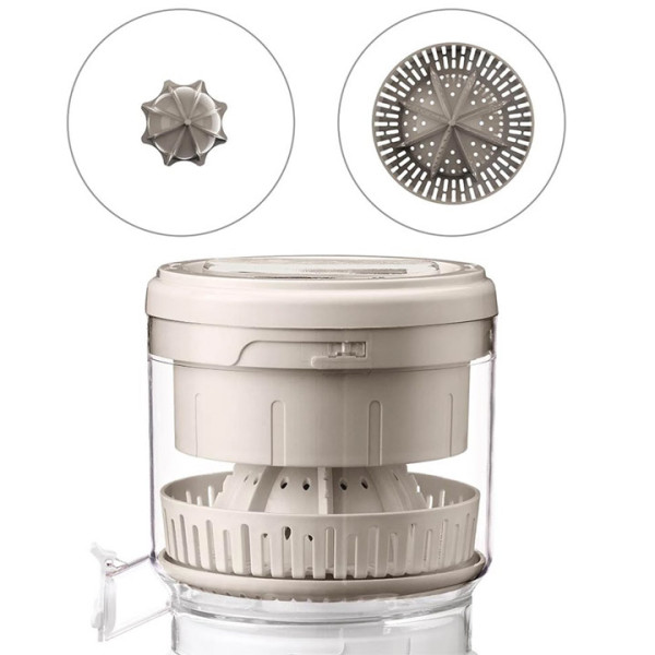 Цитрус преса Muhler MJ-9022, 2 конуса, самоизстискваща система