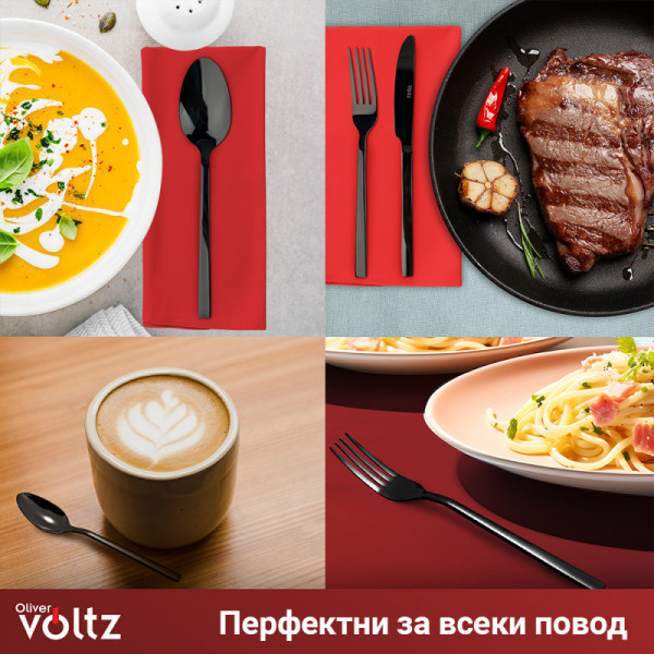 Комплект прибори Voltz V51512AB24, 24 части