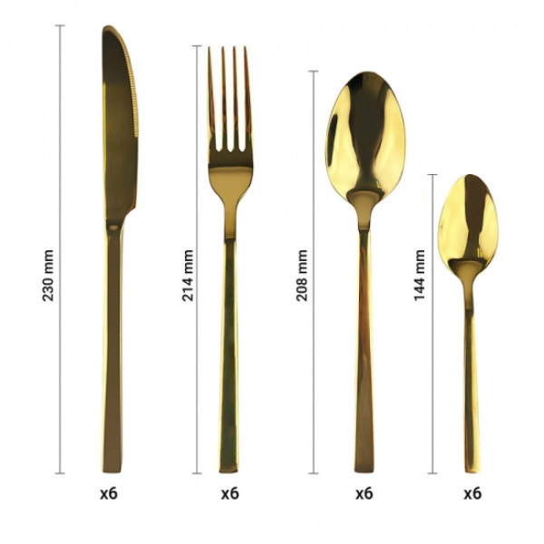 Комплект прибори Voltz V51512AG24, 24 части