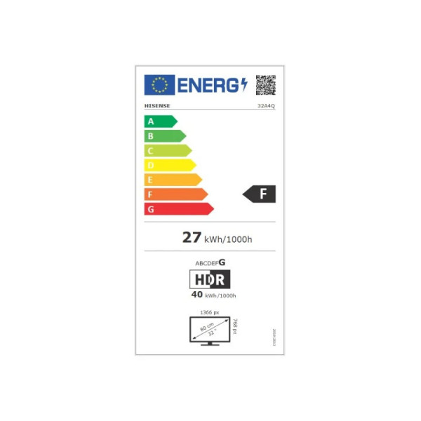 Телевизор Hisense 32A4Q,32inch