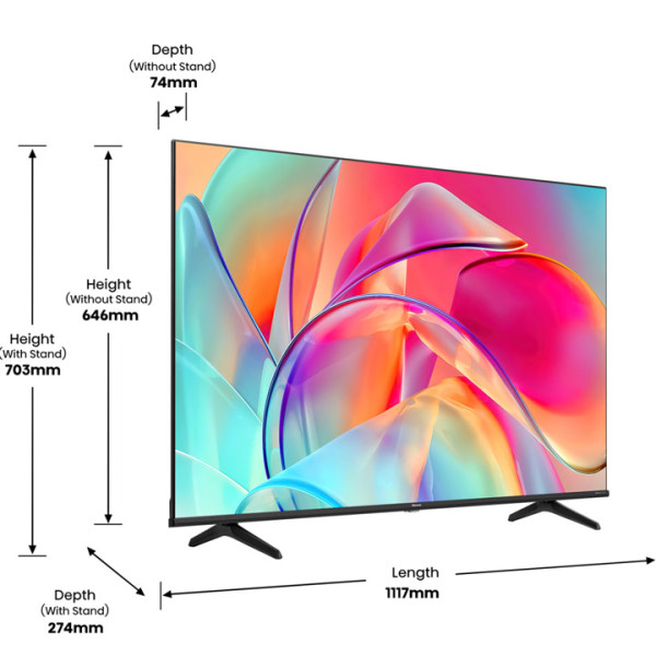 Телевизор HISENSE 50E7KQ DEF, 50 inch, QLED