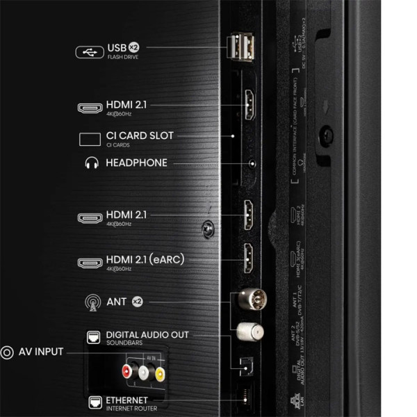 Телевизор Hisense 50E7Q, 4K Ultra HD 3840x2160
