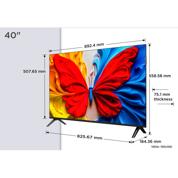 Телевизор TCL 40S51K, ANDROID TV, 40.0 "