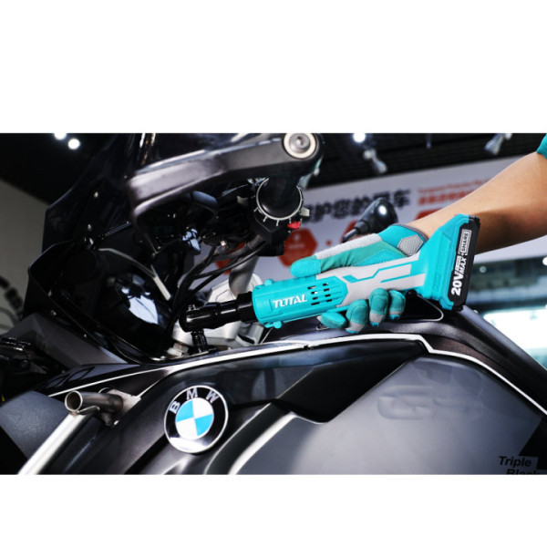 Акумулаторна тресчотка TOTAL, 3/8", 20 V, 65 Nm, без батерия