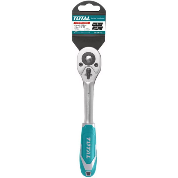 Реверсивна тресчотка TOTAL Industrial, Т45,1/2'', 260mm