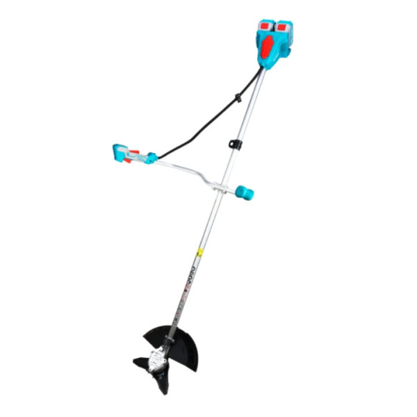 Акумулаторен безчетков тример/коса TOTAL Industrial, 40 V, 2 x 4 Ah