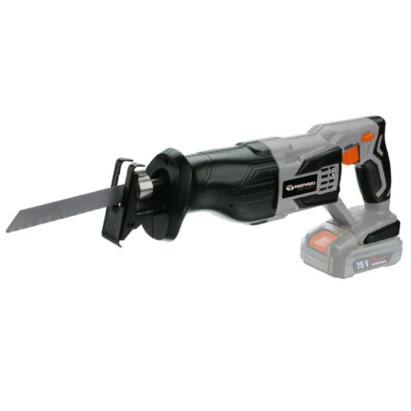 Акумулаторен саблен трион DAEWOO DALRC18-1 UNI-BAT, 20 V, 22 мм, без батерия и зарядно