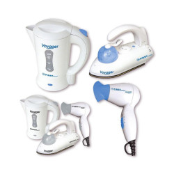 Туристически комплект-електрическа кана,ютия,сешоар FIRST FA-5107