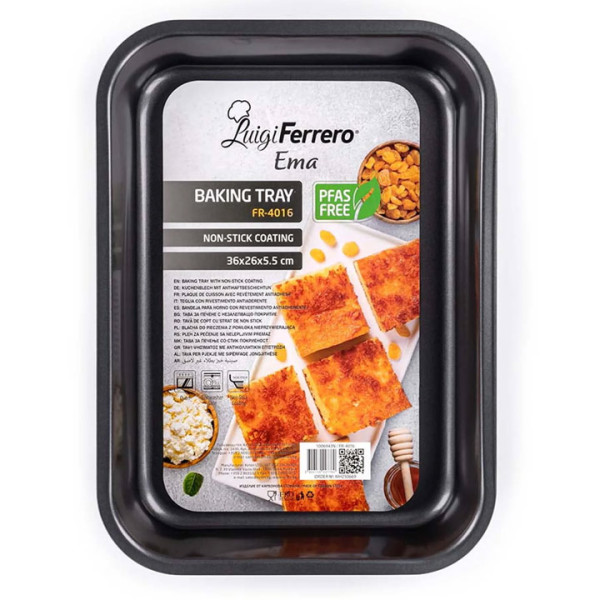Тава за печене Luigi Ferrero Ema FR-4016 36x26x5.5cm