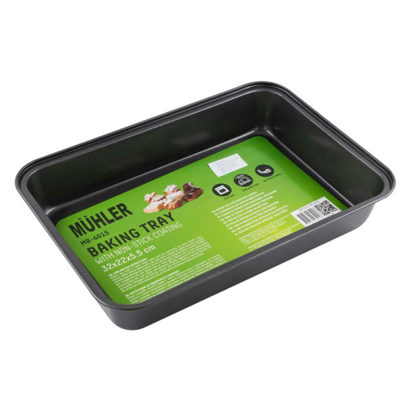 Тава за печене Muhler MR-4015 new, 32x22x5.5cm