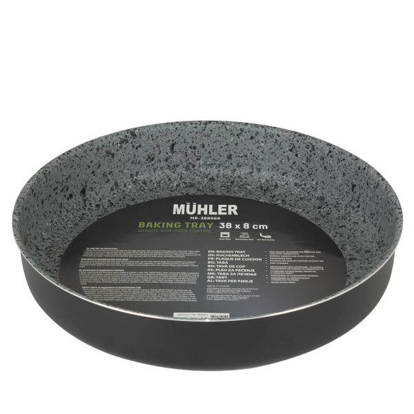Кръгла тава за печене 38x8