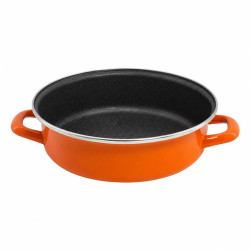 Тава за печене Rosberg R51222A30, 30*7.2cm, Индукция, оранжева