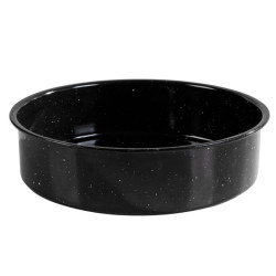 Тава за печене Rosberg R51222JR2626, 26 см, Черен