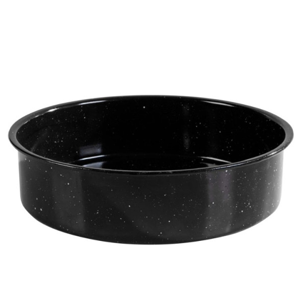 Тава за печене Oliver Voltz OV51222JR26, 26x6.0см., емайлирана, Черна