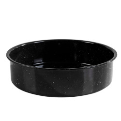 Тава за печене Oliver Voltz OV51222JR40, Кръгла, 40x6см, черна