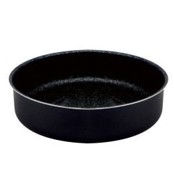 Кръгла тава серия Biostone Oliver Voltz OV51222N32, 32x8см,Черна