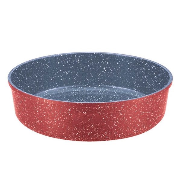 Тава за печене Voltz OV54322B32,32x7см, лят алуминий, Червен