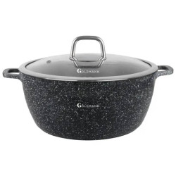 Тенджера Goldmann GM-0326,26х12см,индукция, Лят алуминий