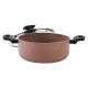 Тенджера Muhler Kikka MR-2635 26x12cm, 5.9L, Кафяв