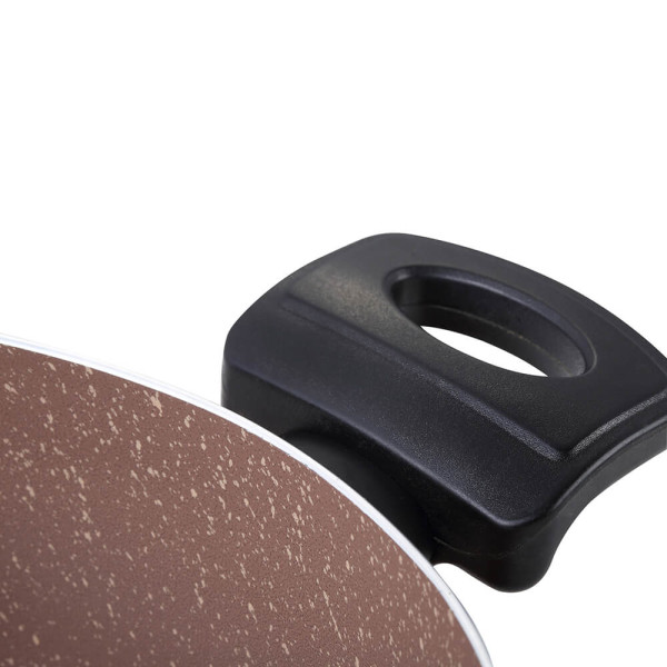 Тенджера Muhler Kikka MR-2635 26x12cm, 5.9L, Кафяв