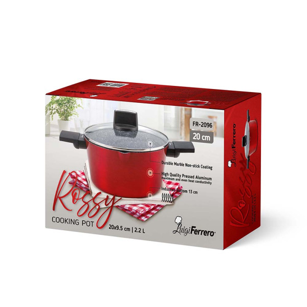 Тенджера Luigi Ferrero Rossy FR-2096 с утливка