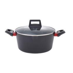 Тенджера Luigi Ferrero Rosso FR-2411 24x11.5cm, 4.1L