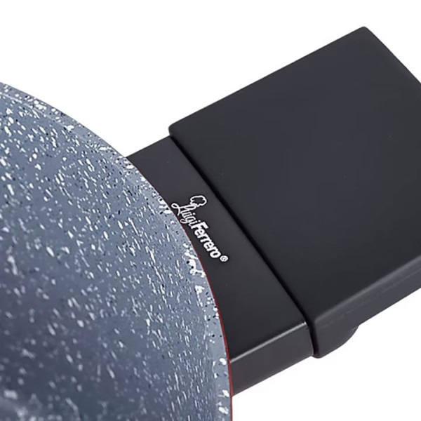 Тенджера Luigi Ferrero Rossy FR-2814, 28x13.5 cm, 6.7 L, Червен