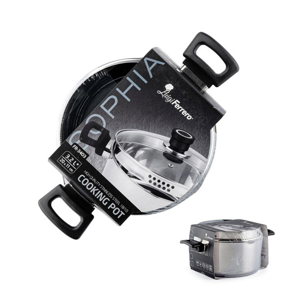 Тенджера Luigi Ferrero Sophia FR-3403, 20x11cm,3.2L