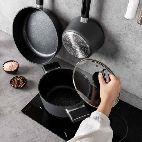 Тенджера Luigi Ferrero Regina FR-2040 20x10cm, 2.5L