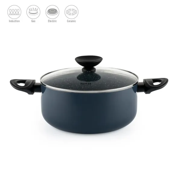 Тенджера Muhler Nia MR-2444 24x11cm, 4.5L.