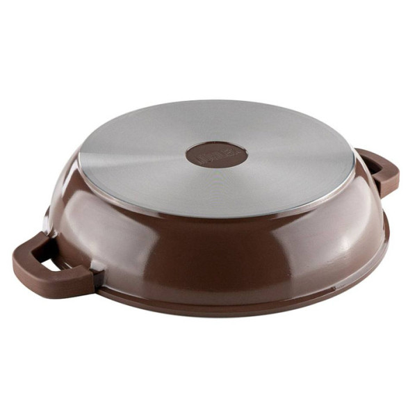 Тенджера плитка Muhler Mia MR-3275M, 32x7.5cm, 4.3L
