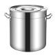Тенджера-казан Rosberg R51211C55, 130.5л, 55x55см, Инокс